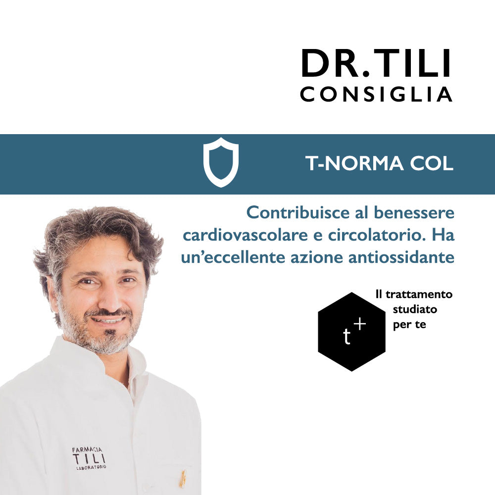 Integratore Colesterolo T-Norma Col 60 Compresse Dr.Tili - immagine 2