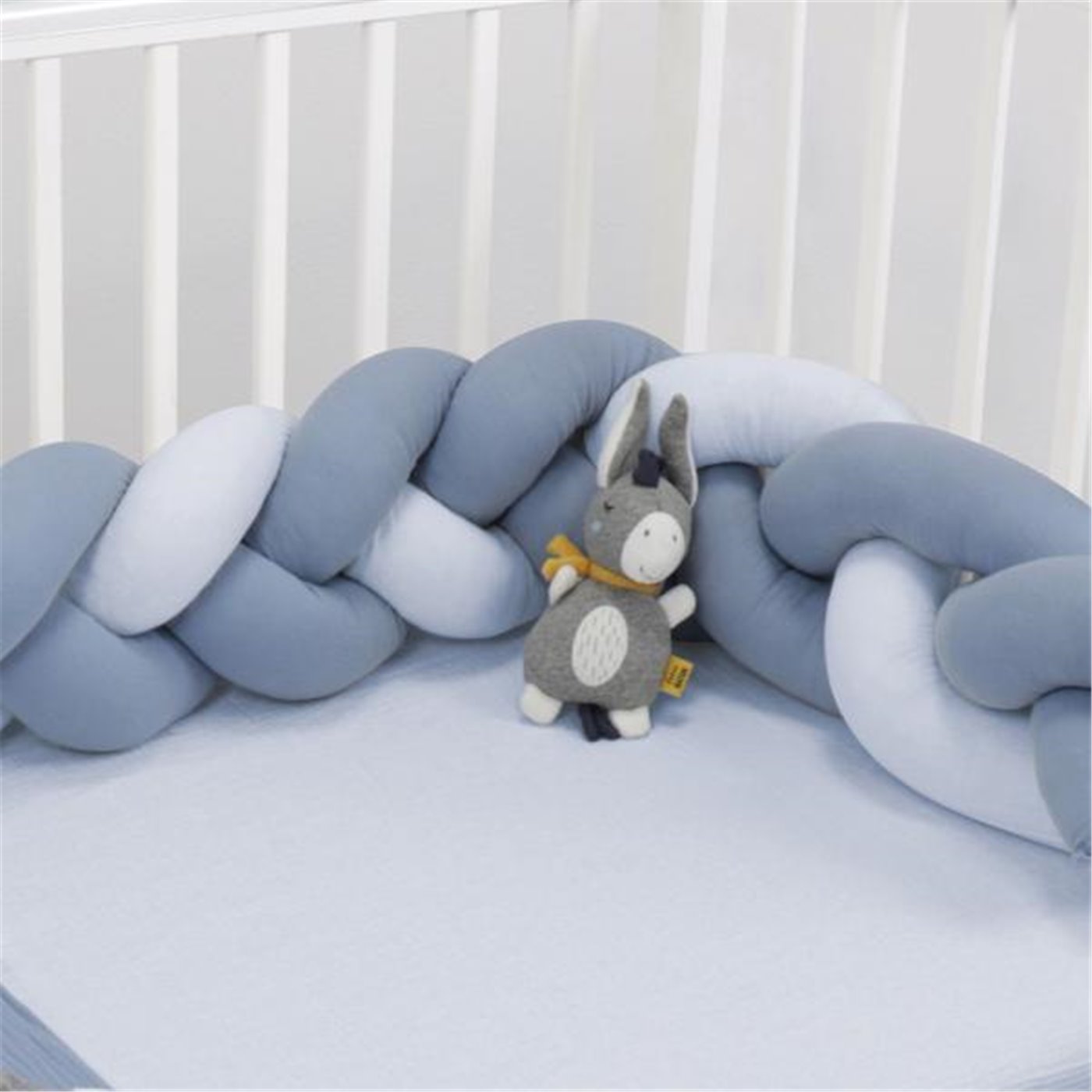 Bibo Treccia Paracolpi 215 cm Azzurro - immagine 2