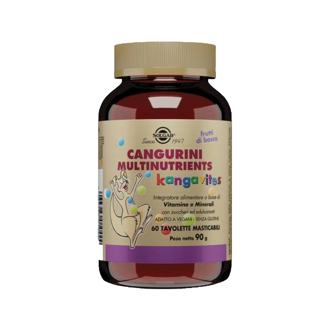 Cangurini Multinutrients Frutti Bosco 60 tav masticabili